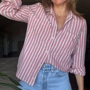 Madewell Striped Cotton Shirt